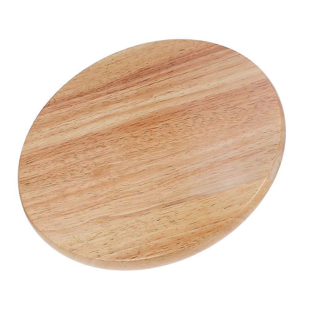 Solid Wood Stool Seat for Comfortable Seating Replacement Round Wooden Top