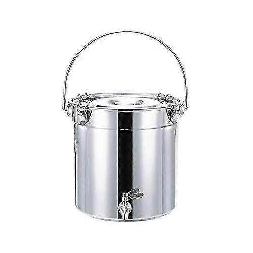 Stainless Steel Stock Pot with Lid, Large Capacity Soup Pot, Rust Resistant Multi‑Purpose Cooking