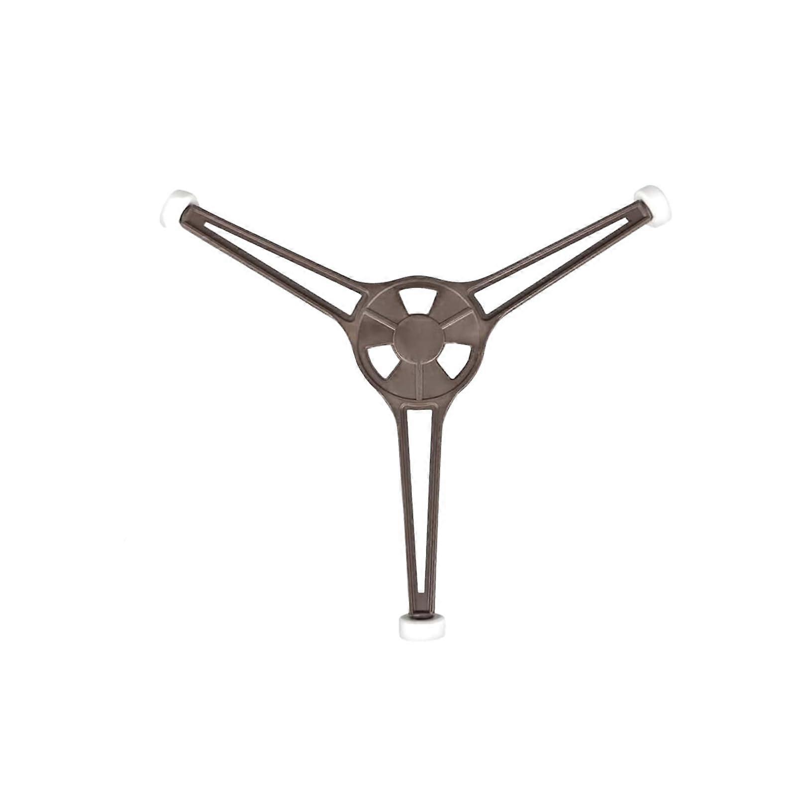 Microwave Turntable Support Replacement with TripleWheel Roller Ring for Even Heating Rotation
