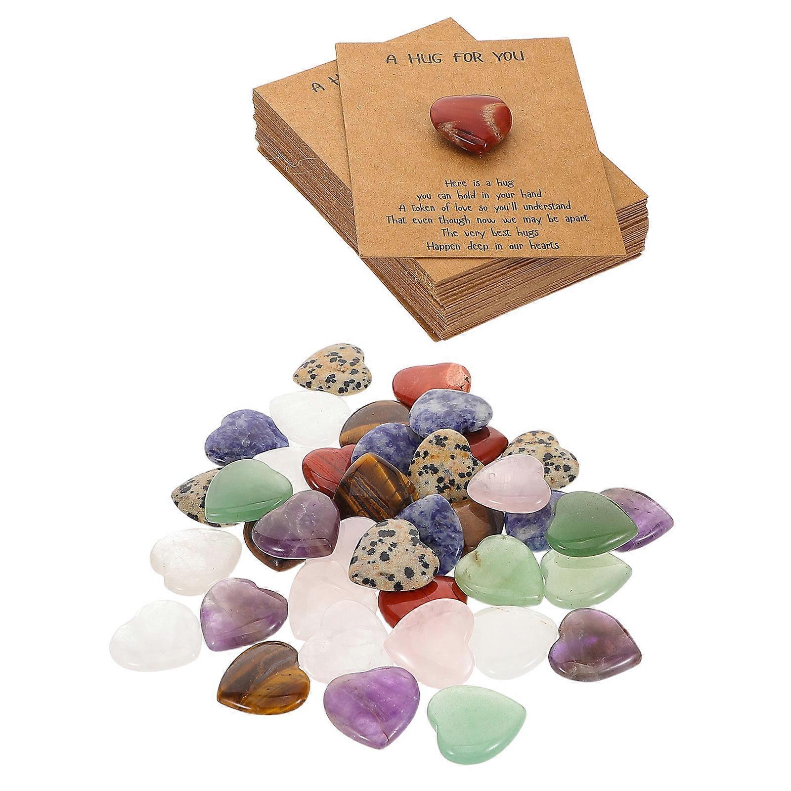 Romantic Water Crystal Greeting for Decoration 40Sets Valentines