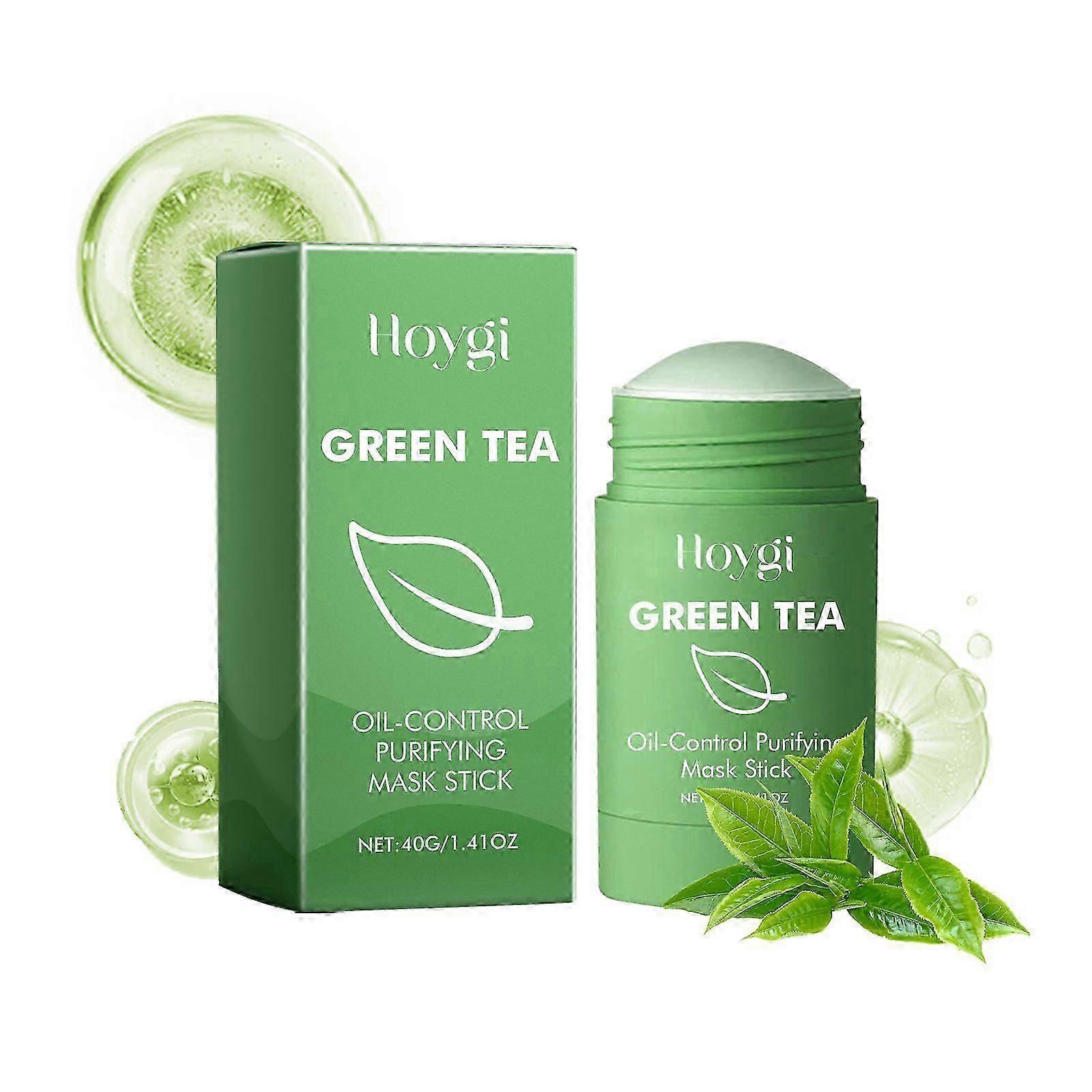 Green Tea Cleansing Mask Stick  Deep Clean, Pore Minimize, Hydrate & Refresh for All Skin Types