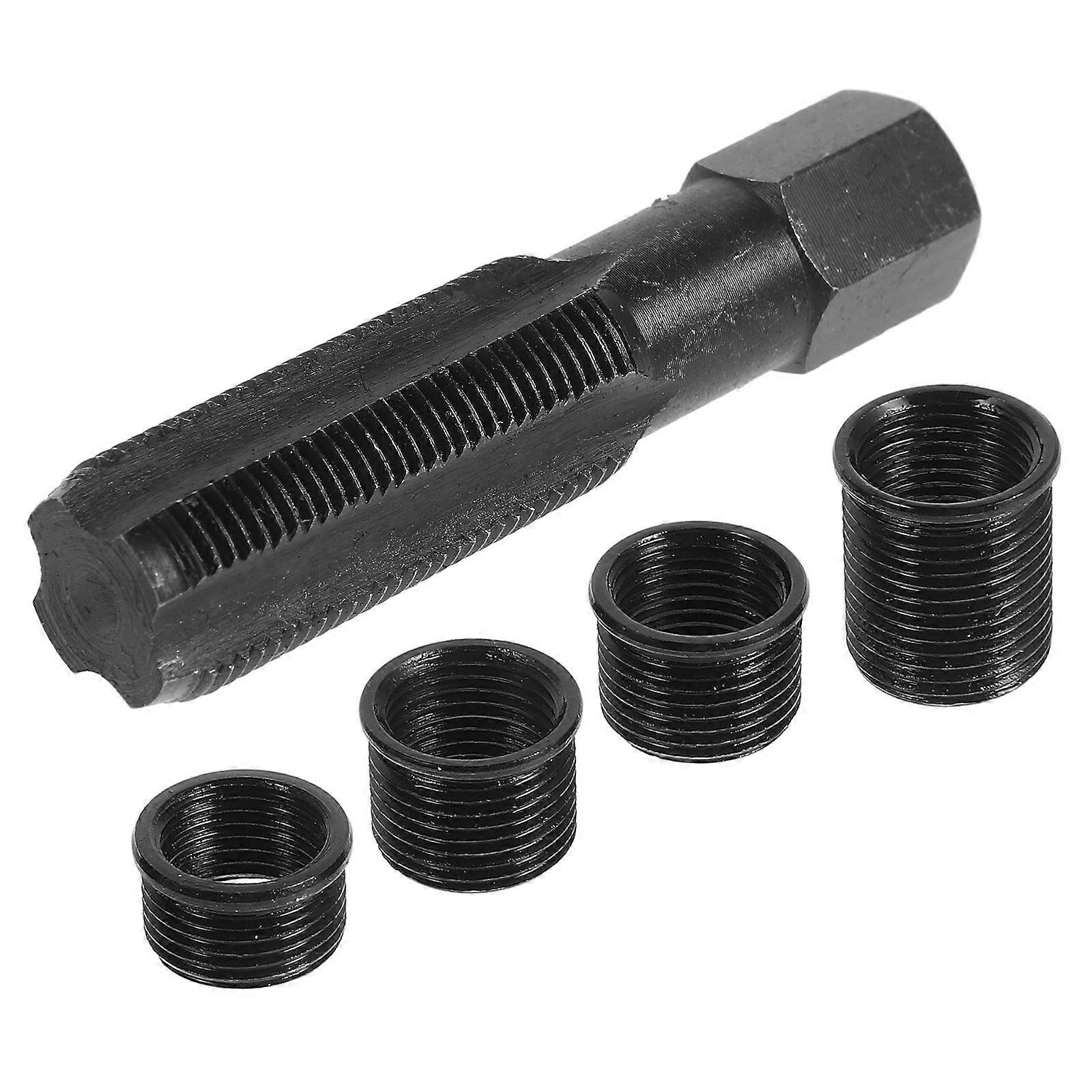 1 Set Spark Plugs Thread Repair Tool Kit for Car Spark Plug Repairing Set with Thread Repair Tools