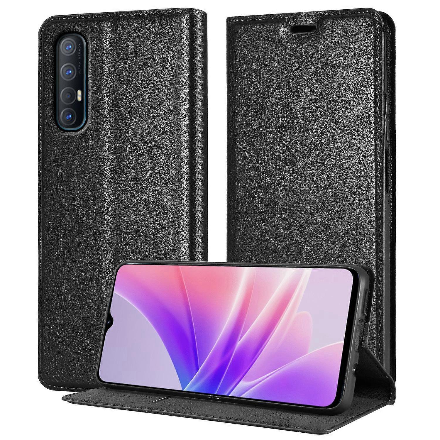 Oppo FIND X2 NEO -kotelo - Suojakotelo jalustatoiminnolla ja korttipaikalla