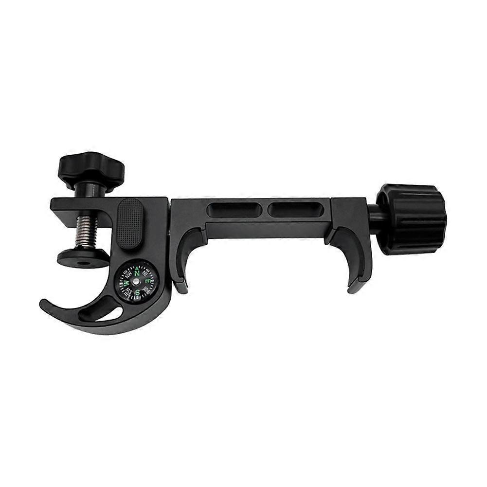 Universal GNSS GPS Pole Clamp with Compass &Open Data Collector Cradle Pole Holde