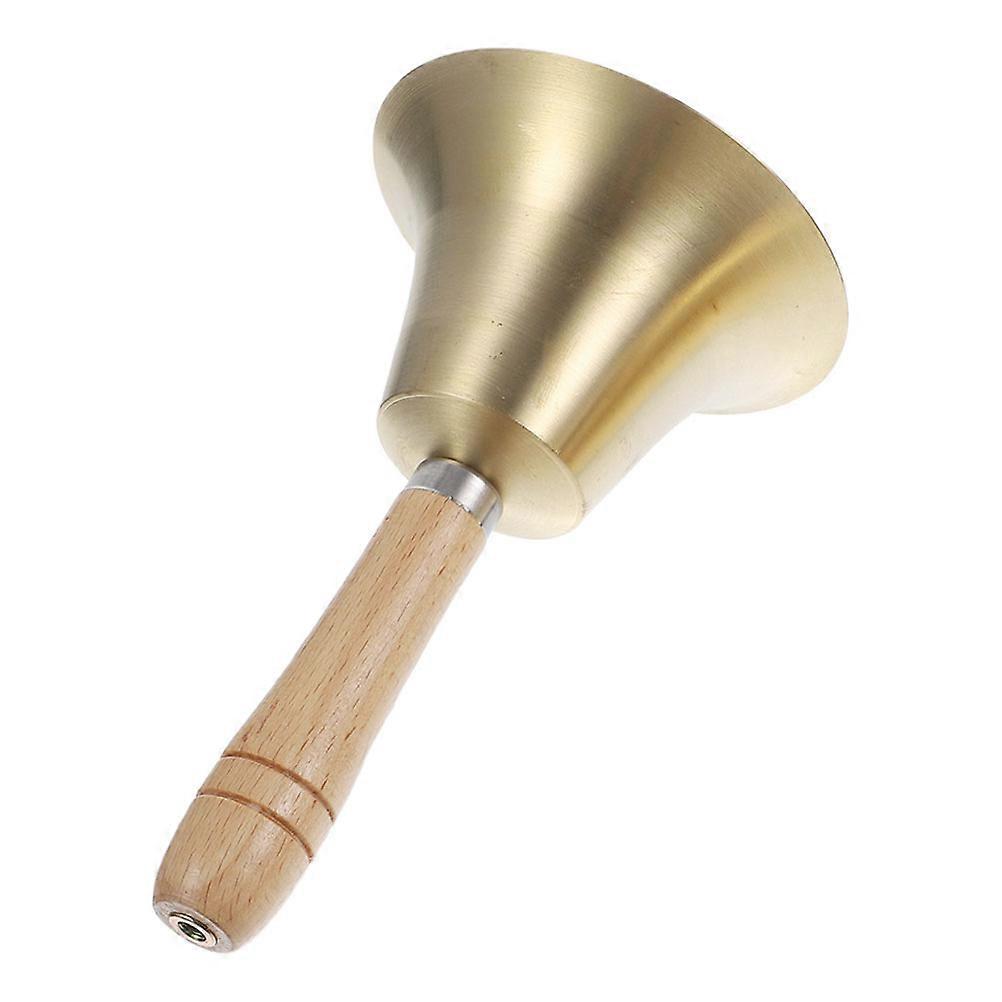 Handheld Ringing Bell Brass Hand Bell for Bear Alert 5Pcs Set