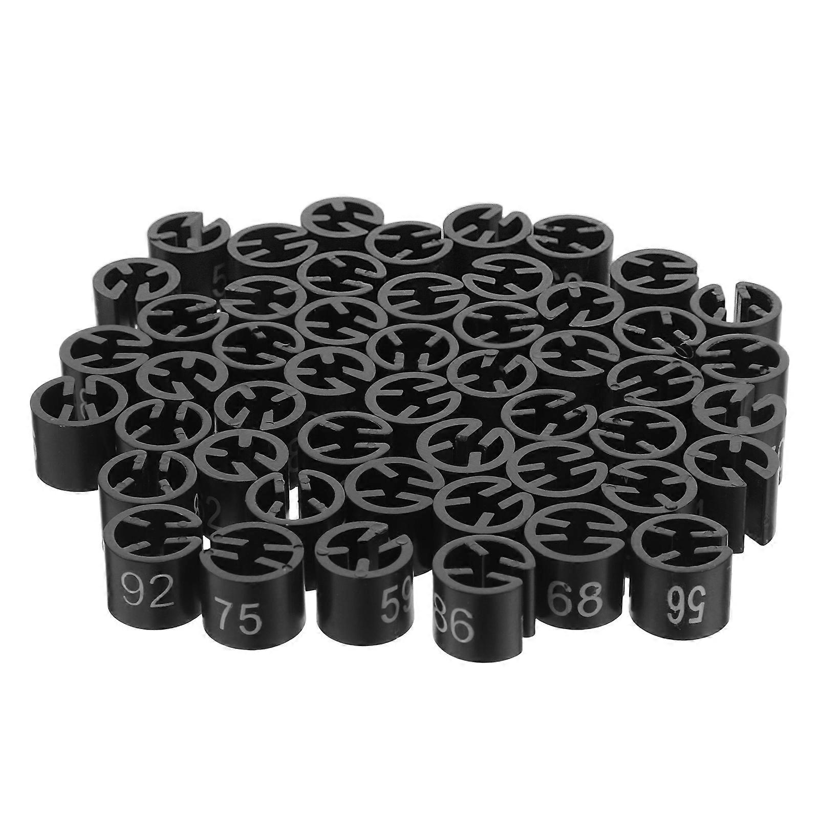 Garment Clothes Hanger Marker Plastic Clips for Display Use 400Pcs