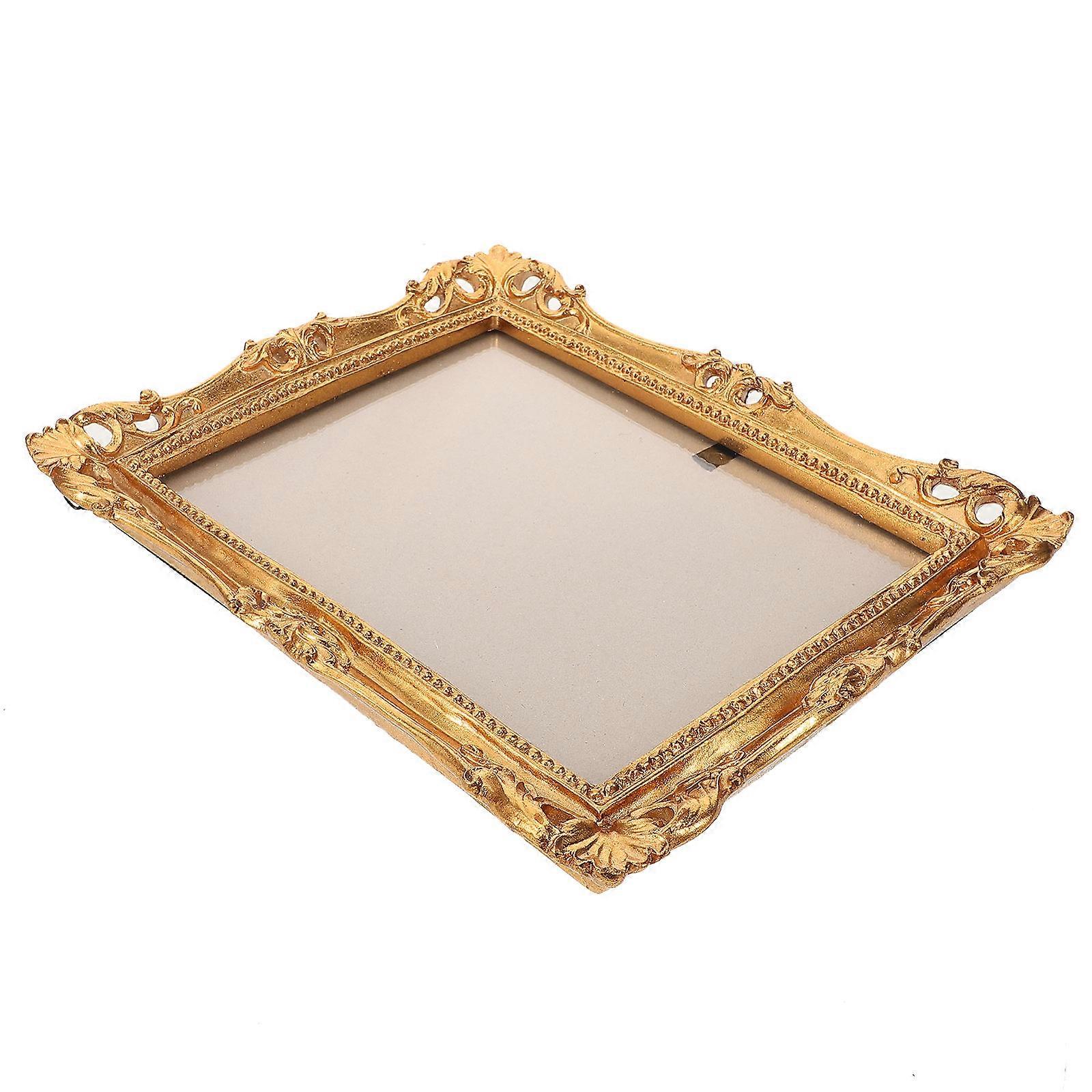 Retro Resin Picture Frame for Photos Holding Multi-Functional