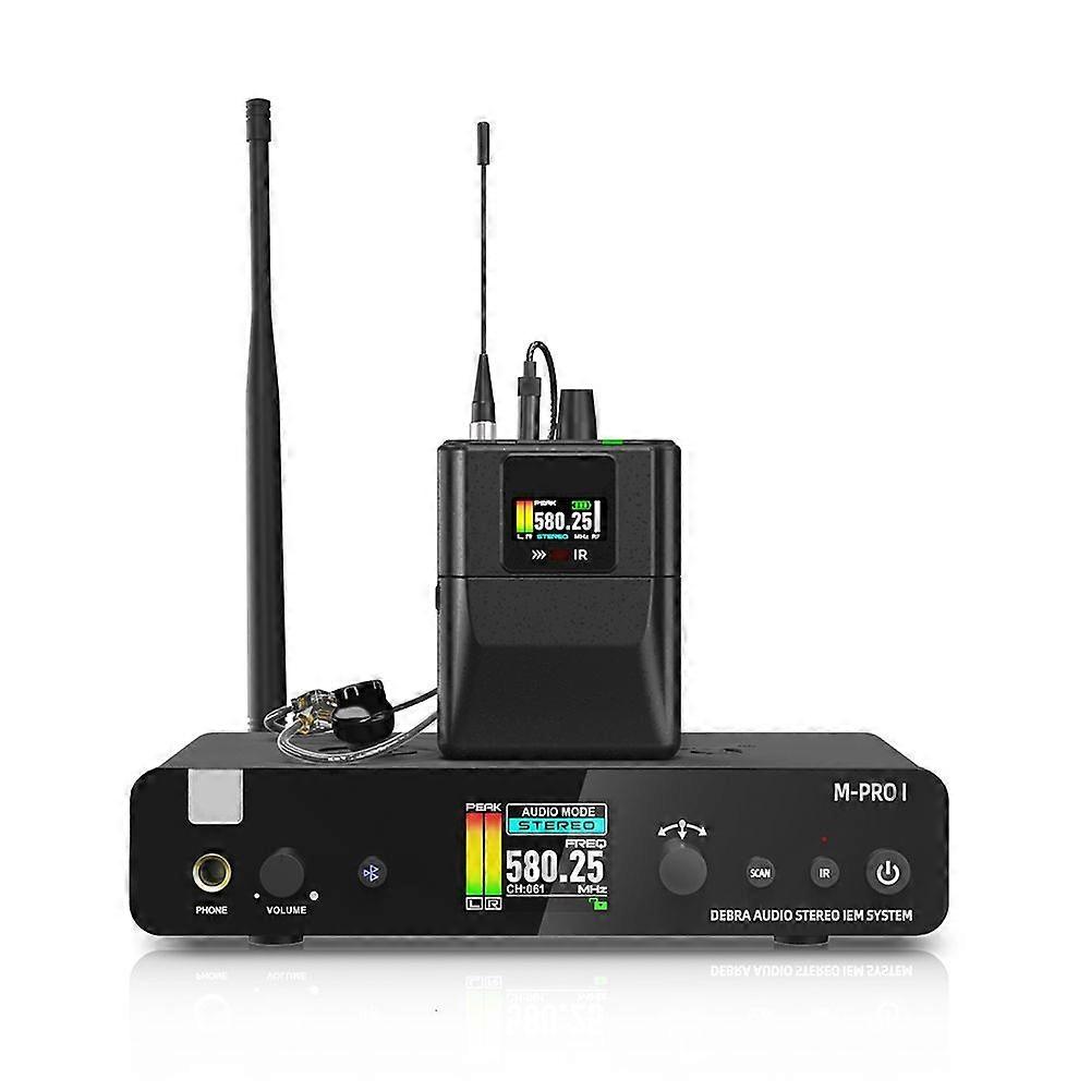 M-PROI Wireless Audio System 560-690MHz Bluetooth 24bit/44.1kHz 7ms Delay 80m Range for Studio/Live Performance