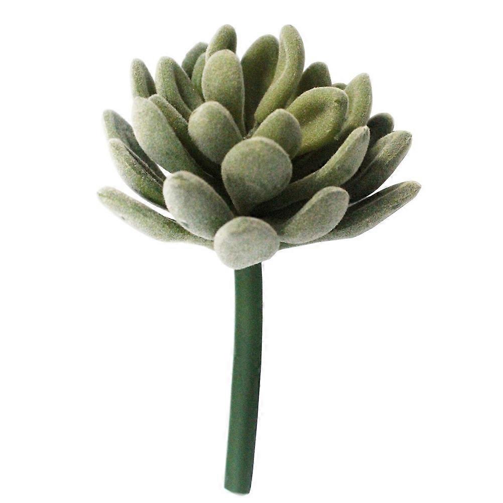 Plastic Succulent Plants Artificial Succulent Cactus for Home Decor Green