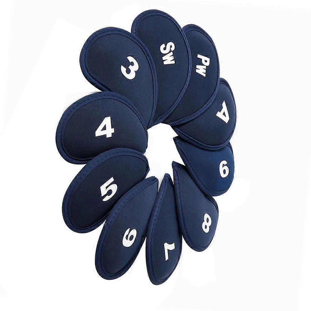 Professional Iron Cover Golfing Accessory for Protection 11Pcs