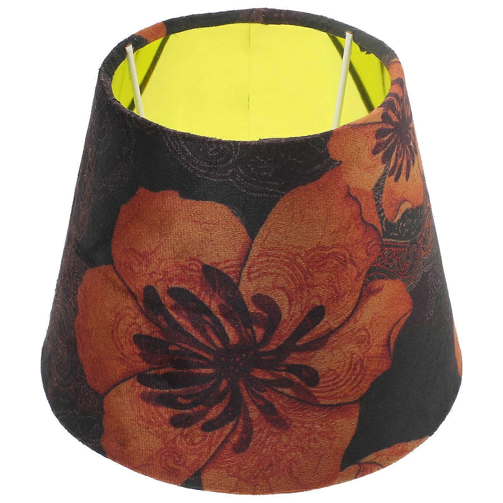 Black Fabric Lamp Shade for Floor Light Table Lamp Replacement with Cloth Material