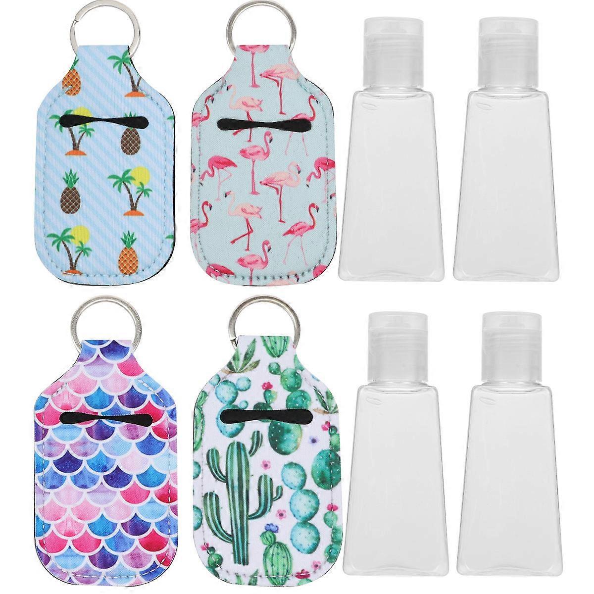Hand Bottle Covers Set Assorted Color for Storage 8Pcs Mini