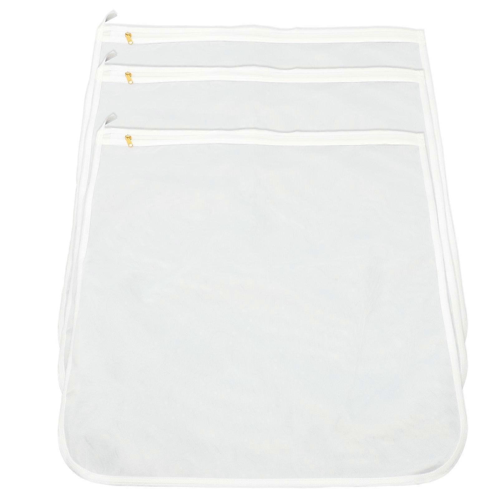 Mesh Laundry Bag for Storage 6Pcs Zip Closure Washing Bags