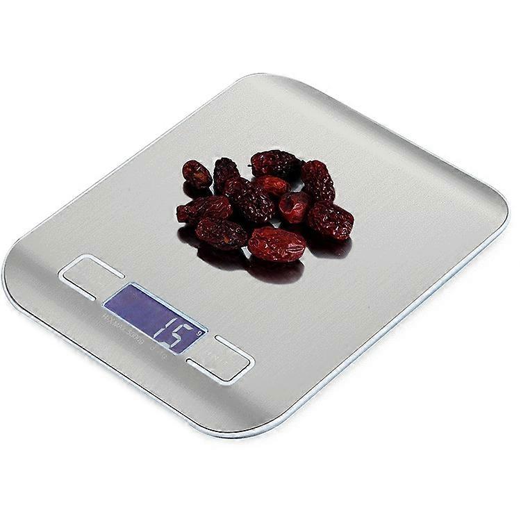 Digital Multi-function Stainless Steel Food Kitchen Scale with LCD Display