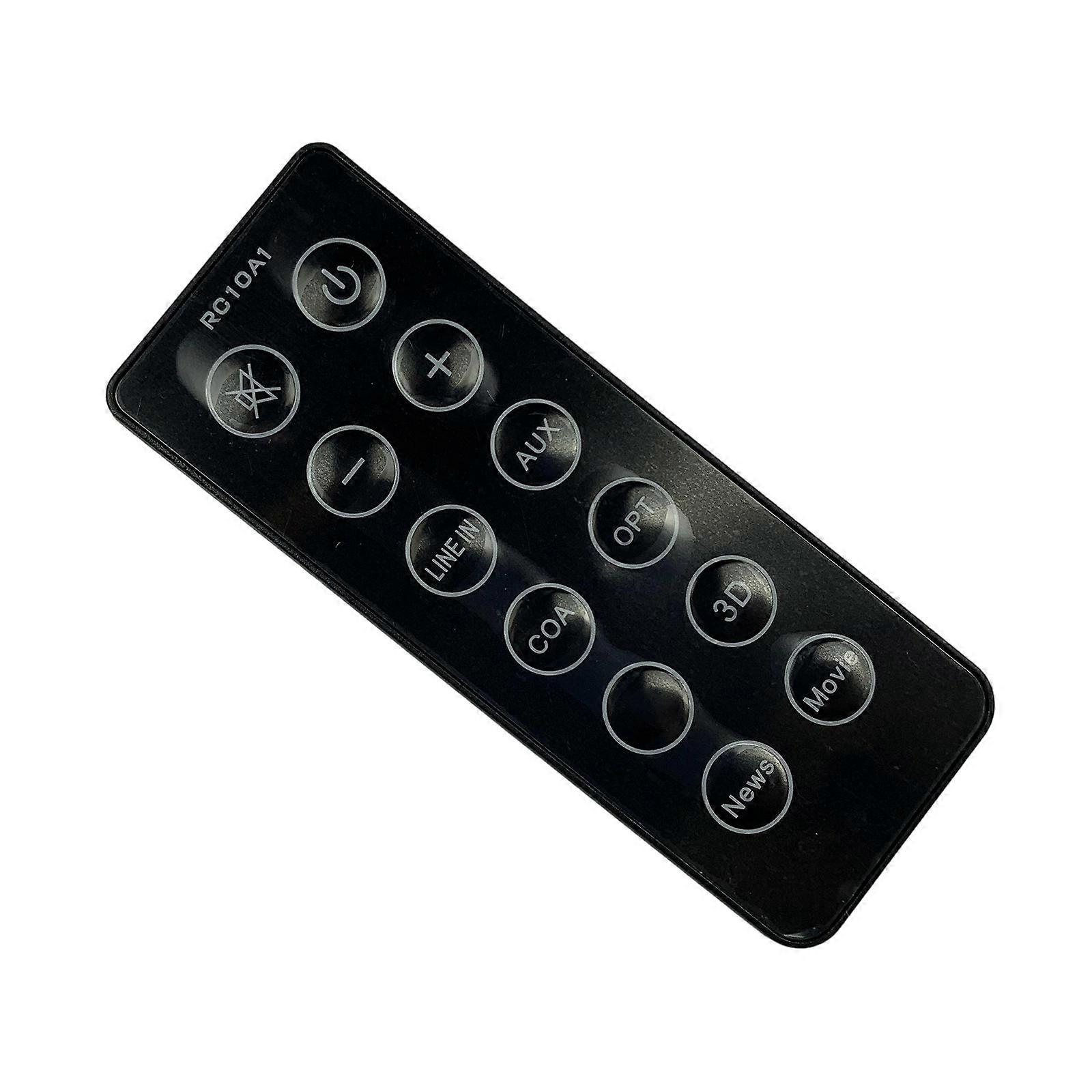 Precise Remote Universal Compatibility for RC10A1 Desktop Sound Speaker Simple Control Soundbar Controller Multicolor
