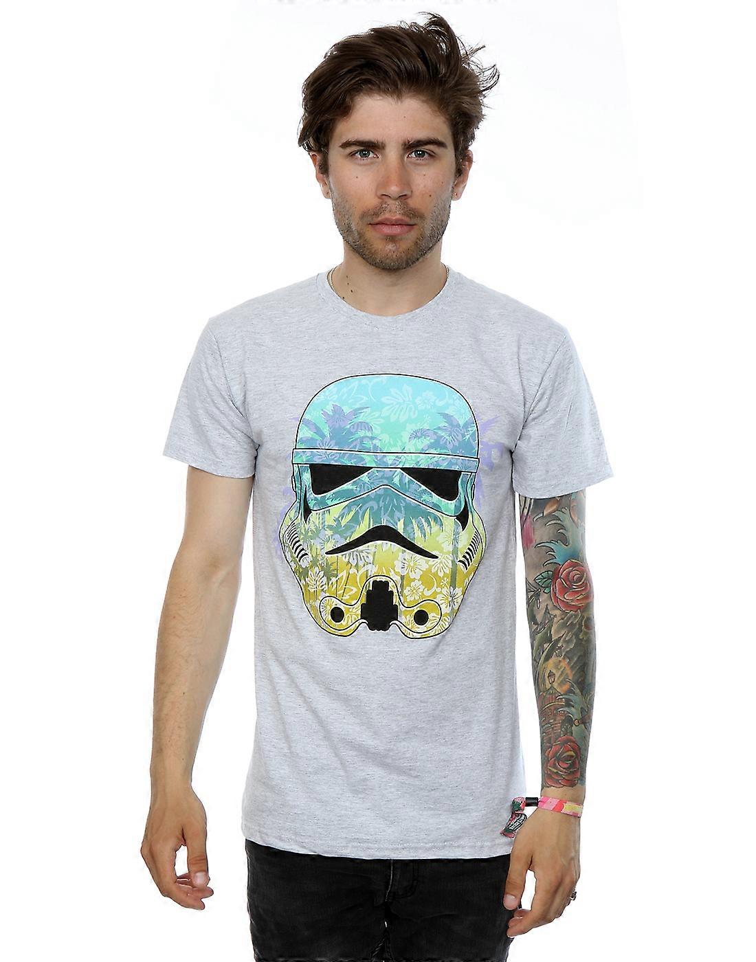 Star Wars Men's Stormtrooper Command Hawaii T-Shirt