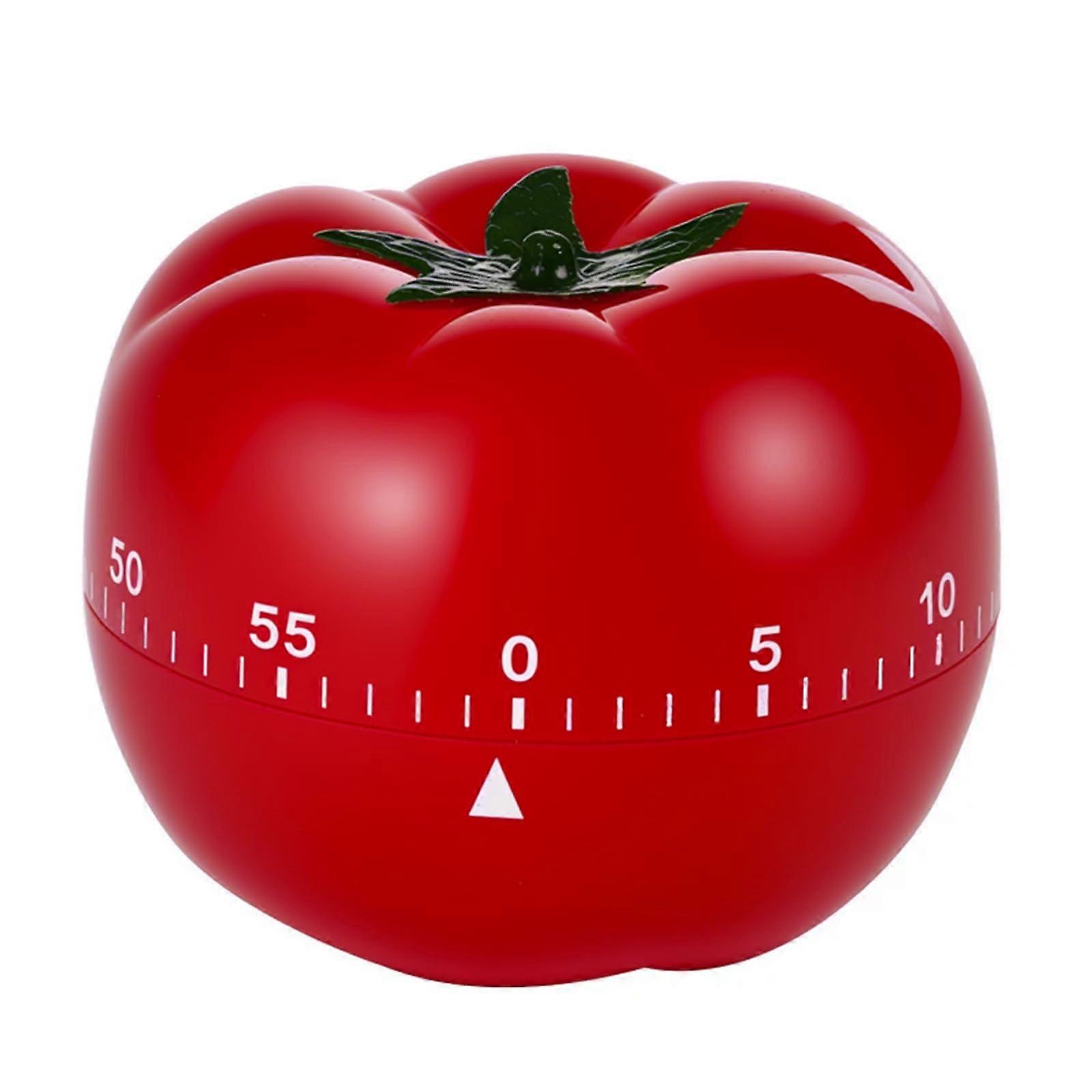 Kitchen Timer Mechanical Egg Shape with Loud Alarm, Battery Countdown for Cooking and Baking