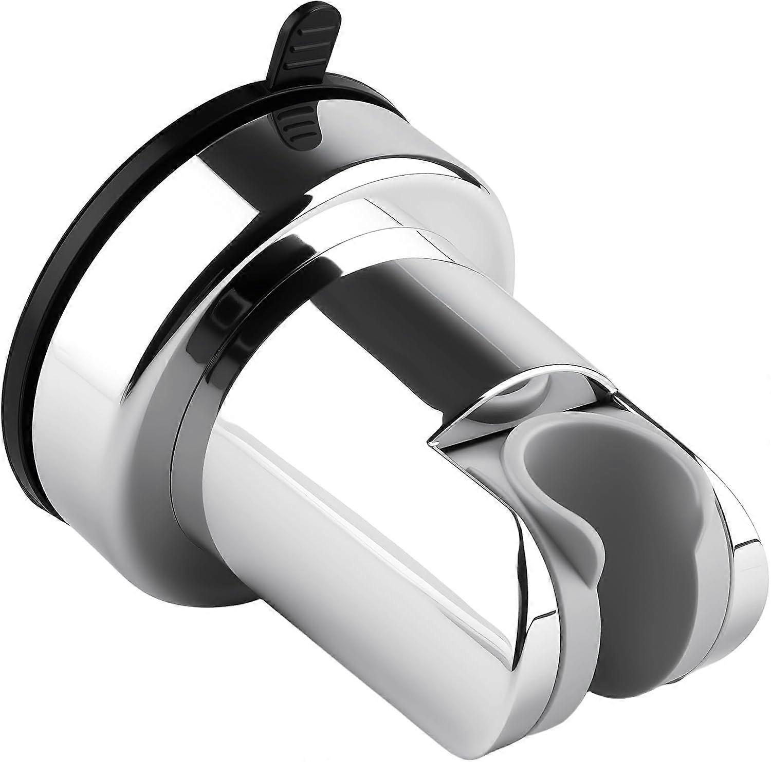 Adjustable Suction Cup Shower Head Holder with Powerful Grip, No Drill Wall Mount for Bathroom