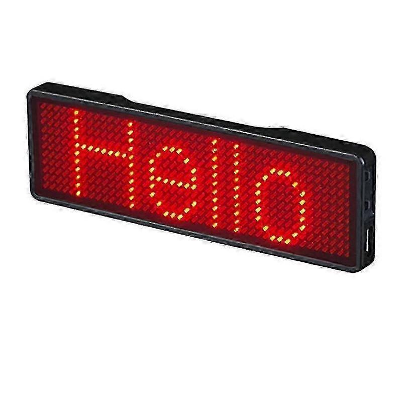 Oppladbart LED-undertekstbrett for møter med 8 moduser