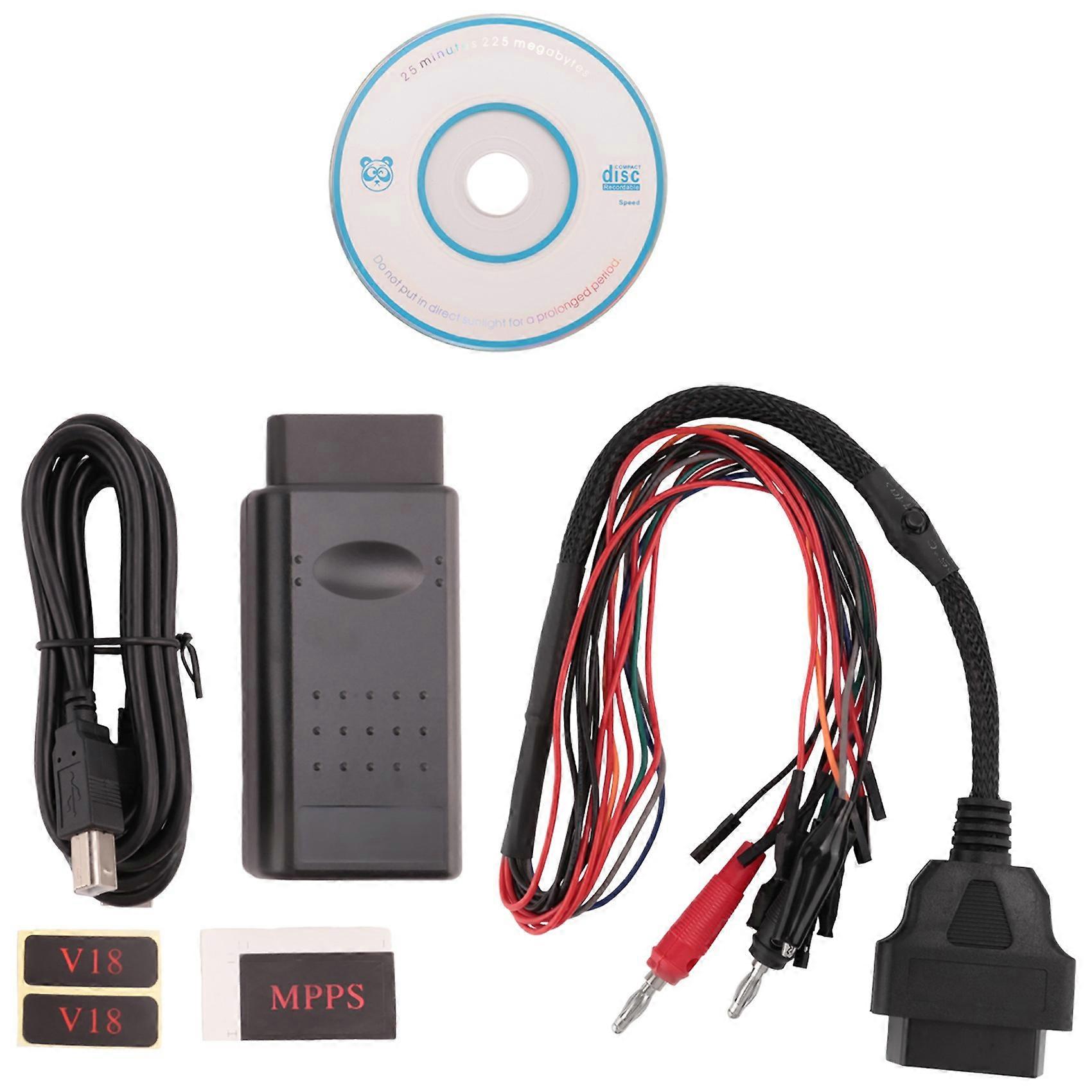 MPPS V18 MAIN + TRICORE + MULTIBOOT with Breakout Tricore Cable Auto Detect Tool