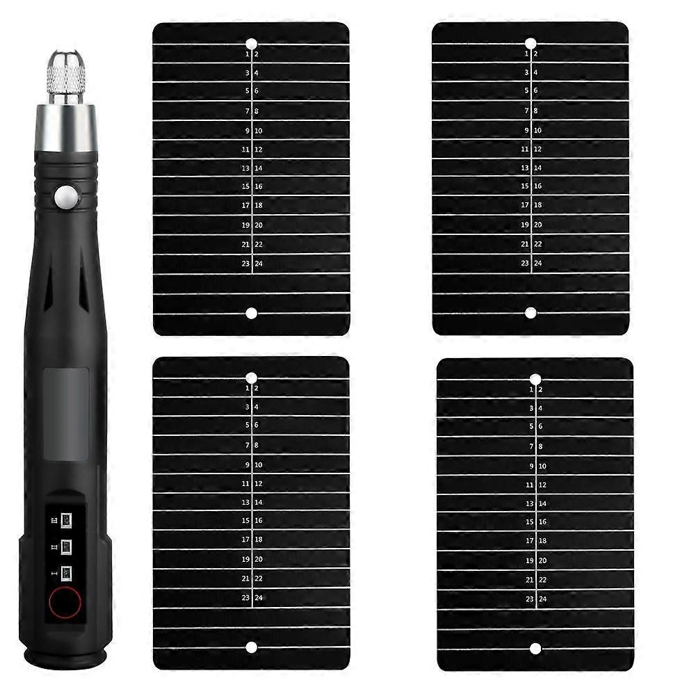 Electric Four Plate Engraving Set - Fire, Corrosion, and Rust All Software and Hardware Wallets