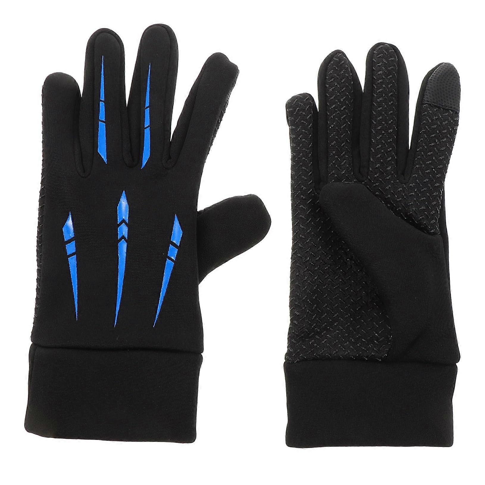 Waterproof Winter Motorcycle Gloves for Men, Touchscreen Riding Gloves with Windproof Protection
