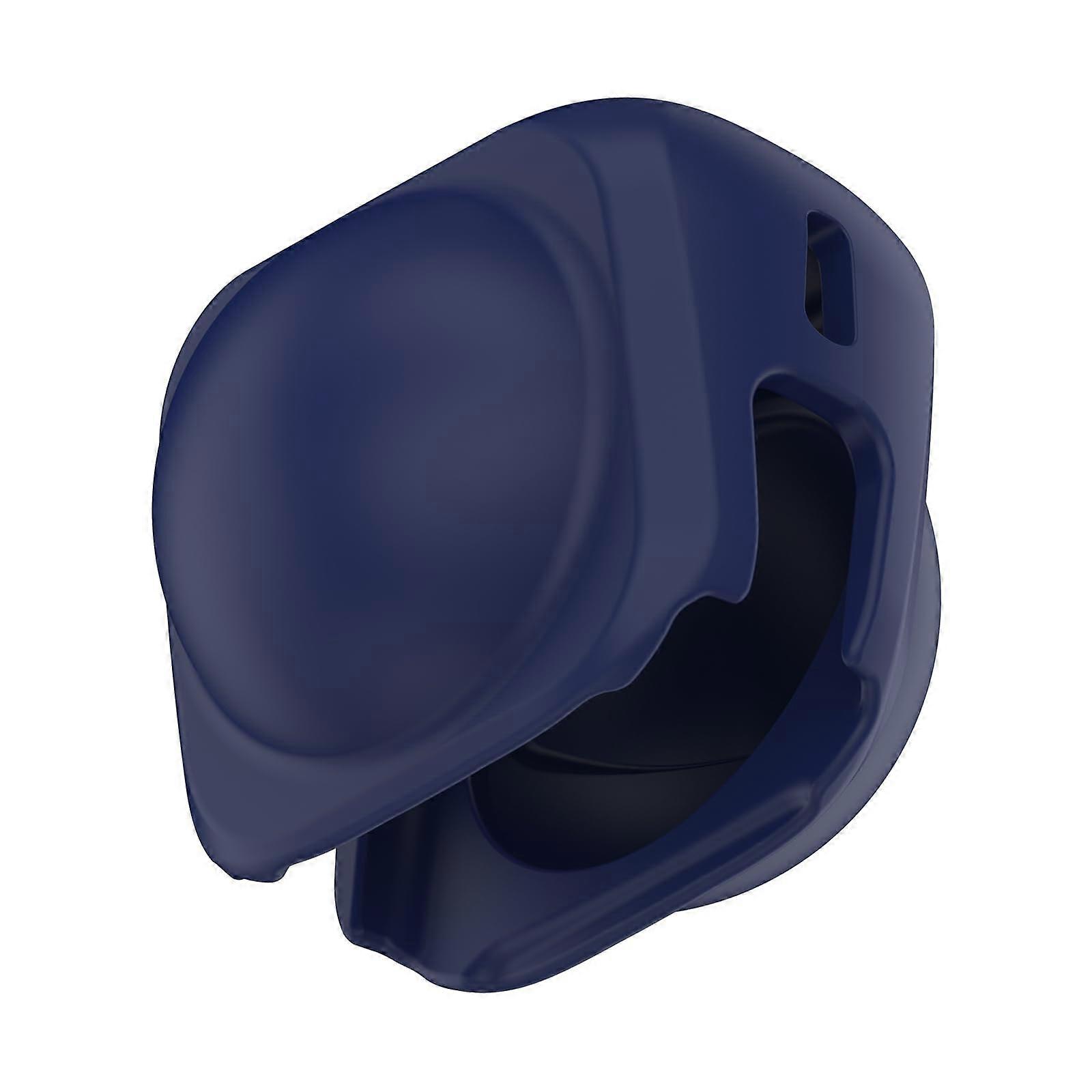 Camera Lens Cap Silicone Cover Dustproof Scratch Resistant Impact Absorption Dark Blue