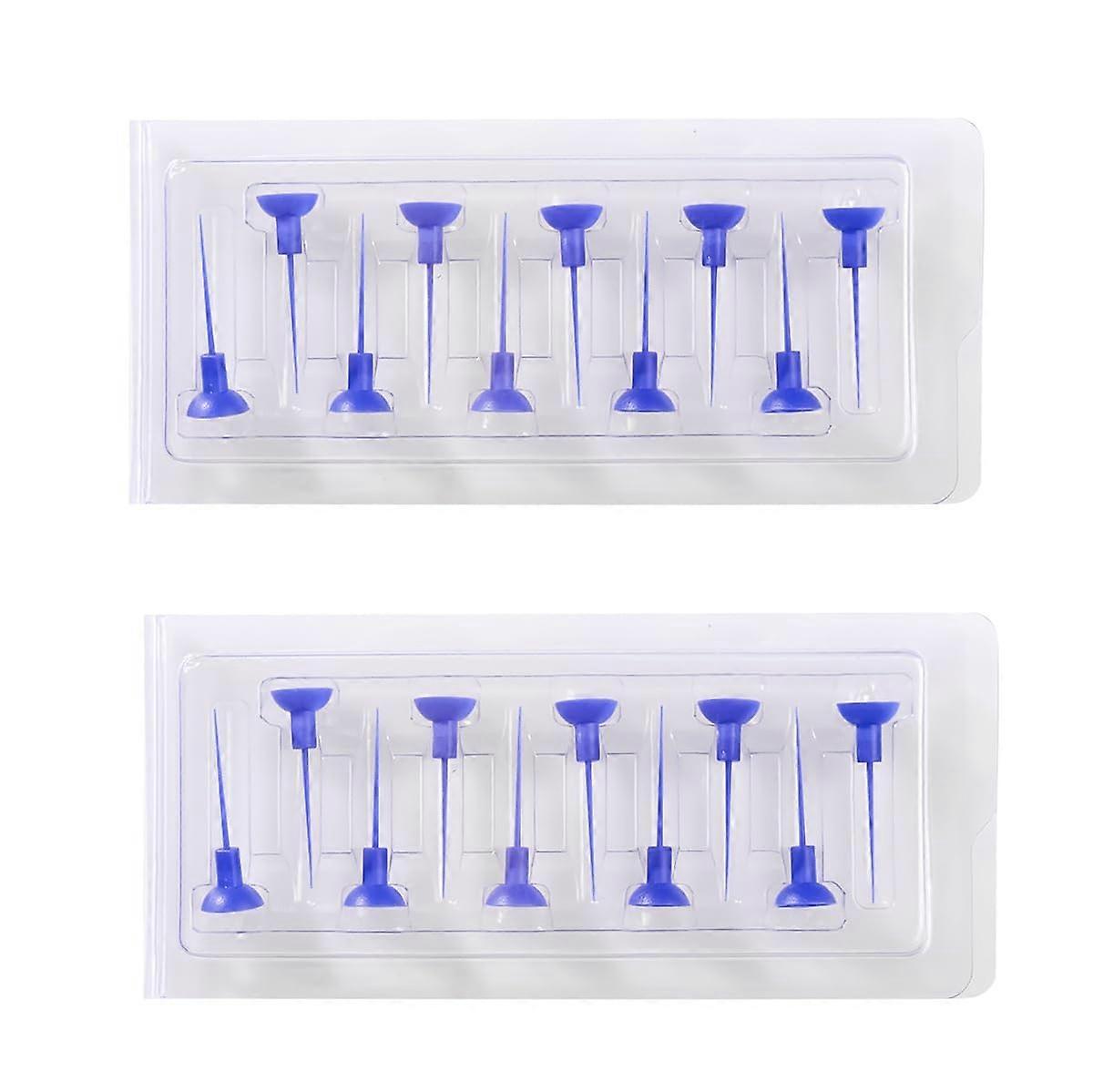 Blue Large Sonic Irrigator Tips 20 Pack, Color Coded Dental Irrigation Tips with Precise Liquid Control