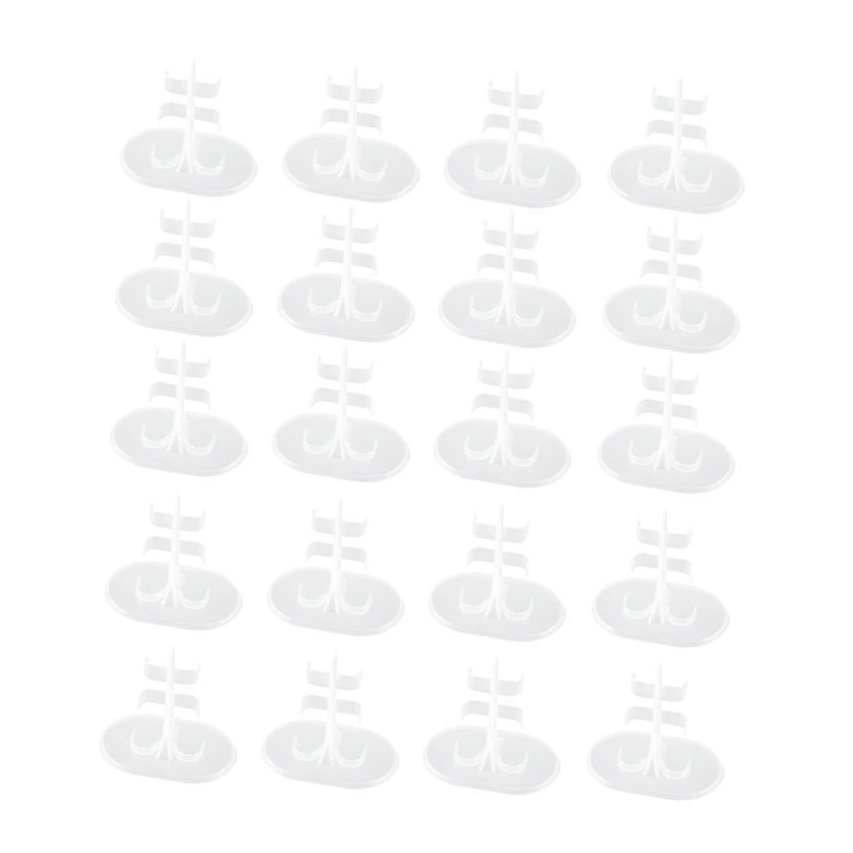 20pcs Adjustable Doll Display Stand with Stable Wide Base for Action Figures and Collectors