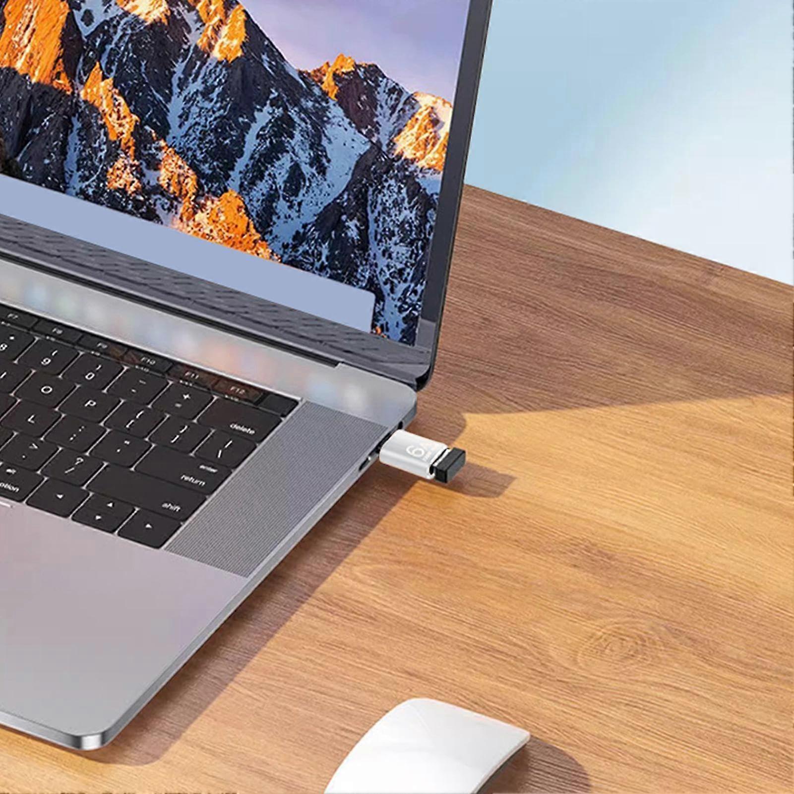 USB C to USB Adapter Silver Speed Data Transfer Type C to USB 3.1 Converter for Phone Tablet