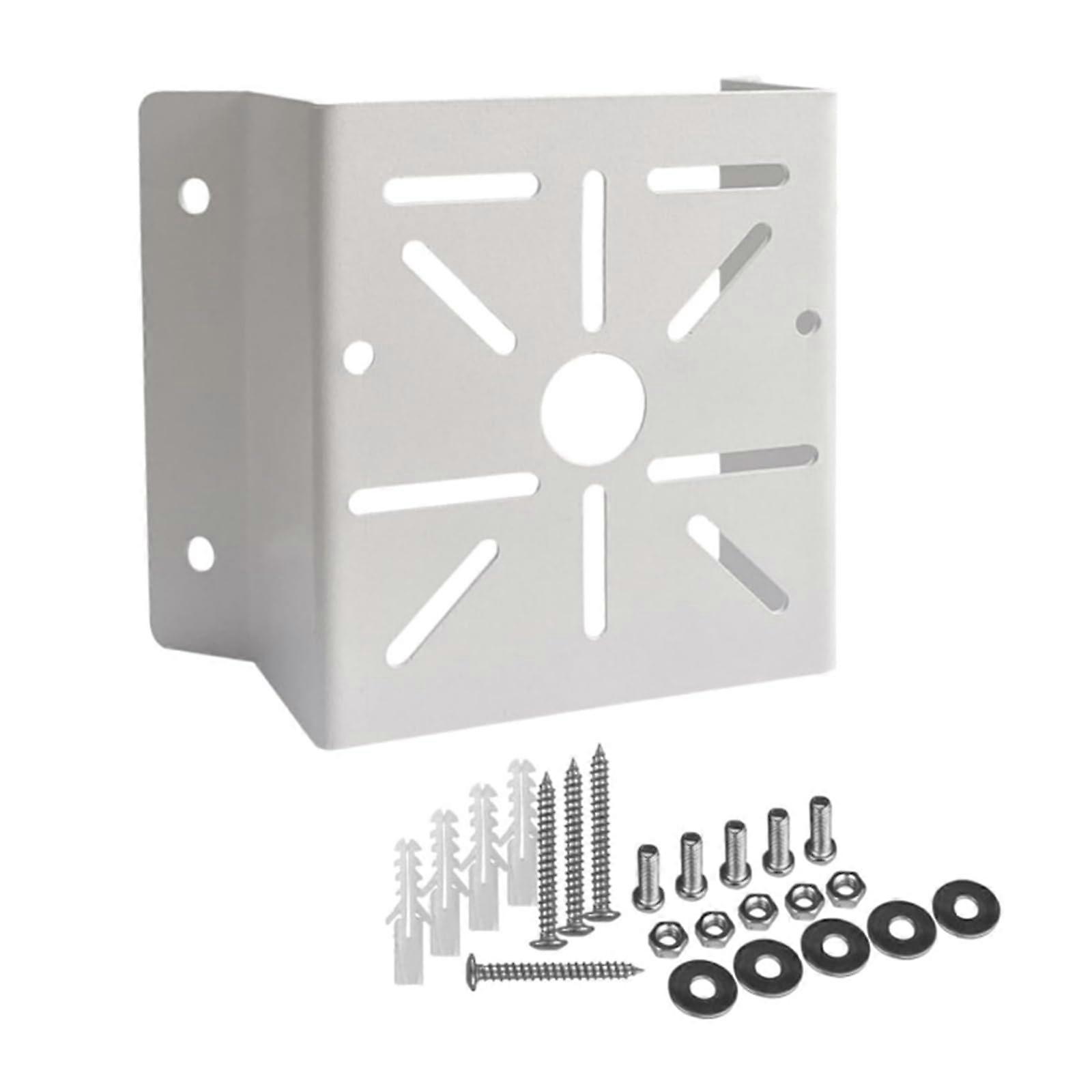 Security Camera Wall Mount Shelf, Durable Metal Bracket for CCTV, Speakers and LED Lights