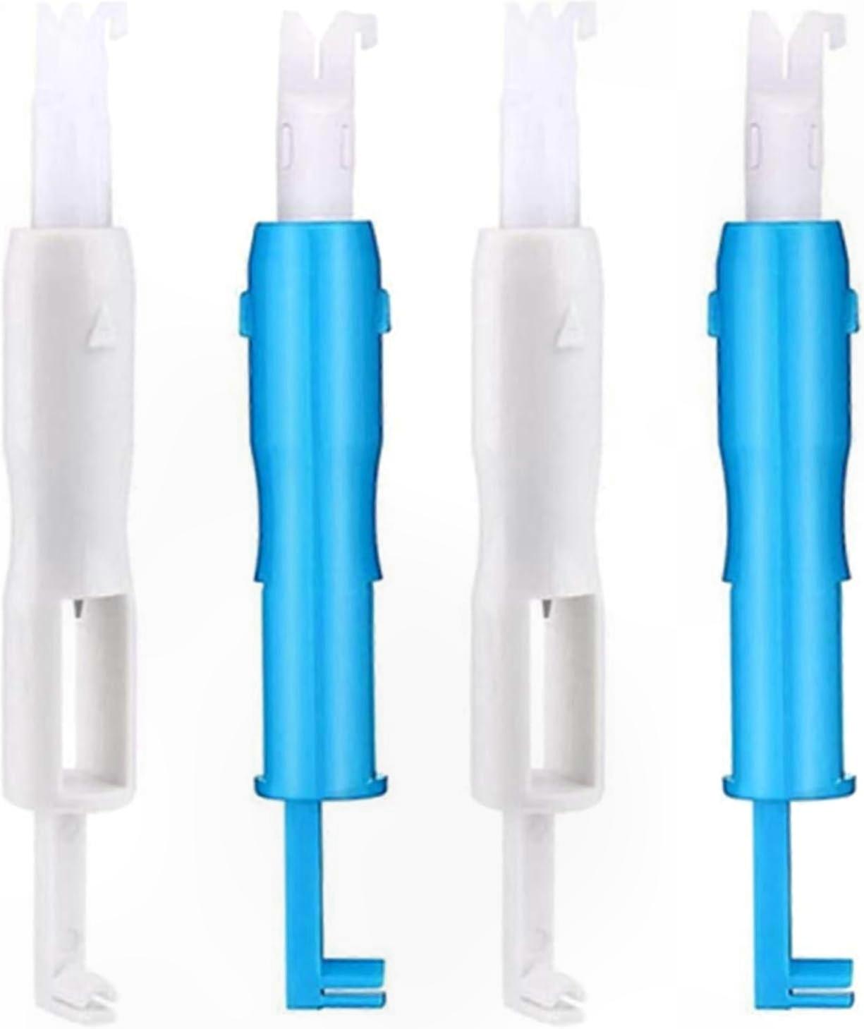 Automatic Needle Threader Set for Sewing Machines, 4-Pack Easy Threading Tool Accessory