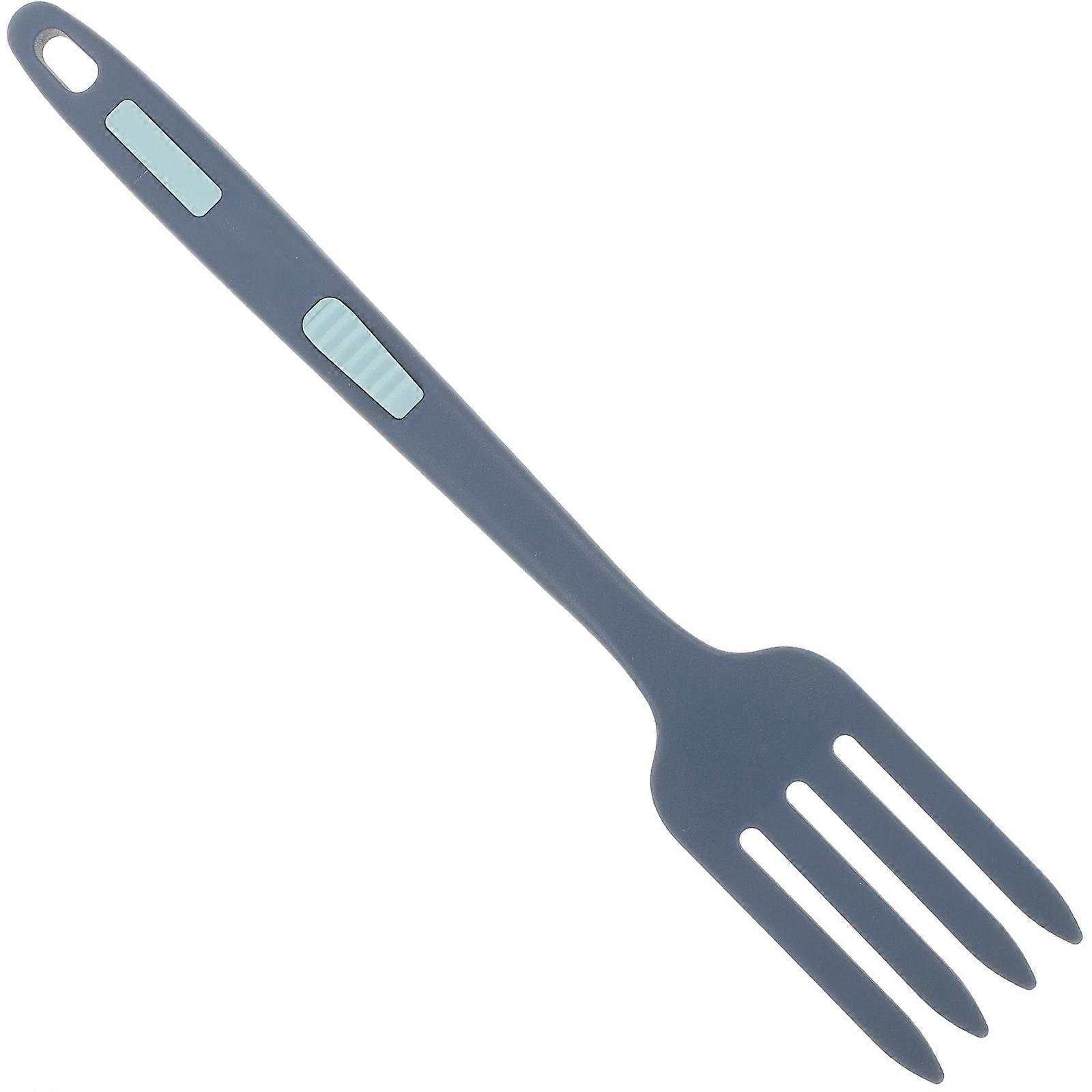 Food Fork Silicone Material for Cooking and Serving Kitchen Fork