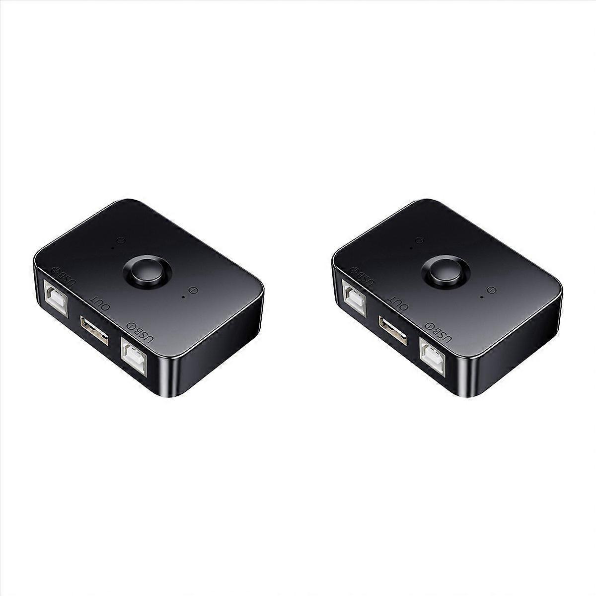 USB Printer Sharer Device for Printer USB Splitter Sharing Printer