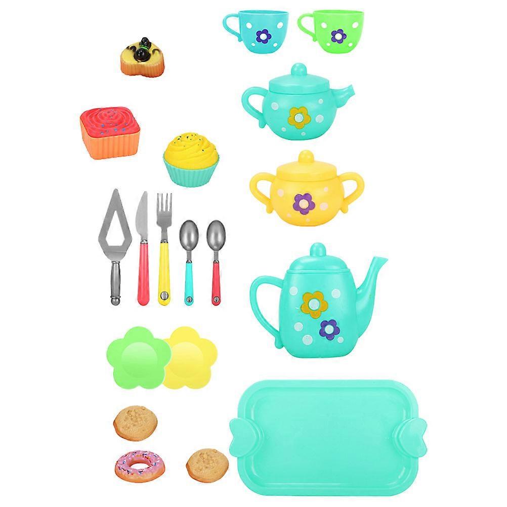 Durable Kids Toy Simulation Tea Set 1Set for Kids Playing