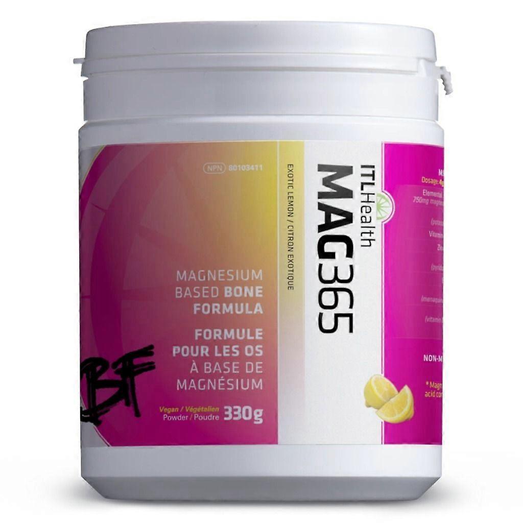 Mag365 Bone Formula Exotic Lemon Powder 330g