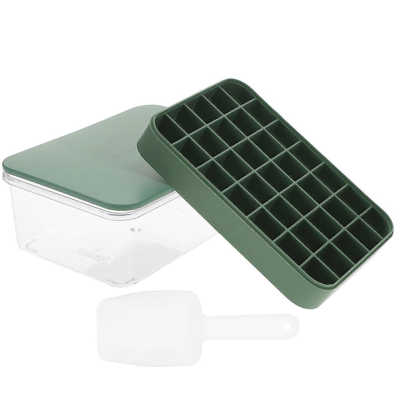 Silicone Ice Cube Mold Practical Ice Maker Tray for Storage 1Set