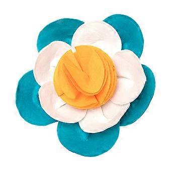Schnüffelmatte in Blumenform für das Training von Haustieren (1 Stück, Filz)