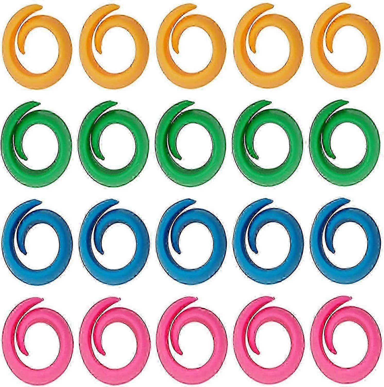 20Pcs Thread Spool Huggers to Prevent Thread Unwinding and Keep Thread Tails Under Control