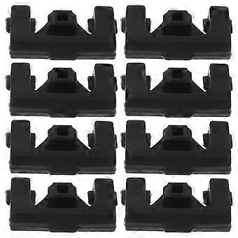 8pcs Plastic Air Fryer Feet Air Fryer Bumpers Tabs Tips Replacement Parts Air Fryer Tray Protection For Basket Damage Prevention