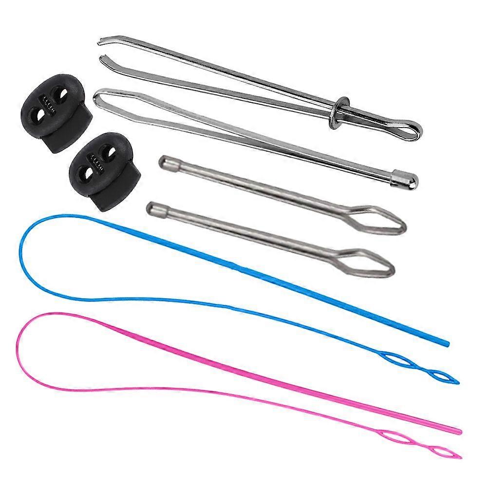 1 Set  Threader Tools for String Threading Tools Drawstring Threader Loop Turner Threader
