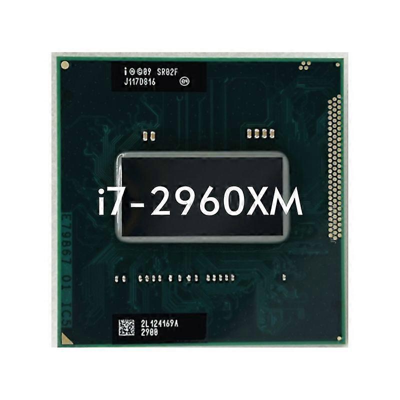 Core i7-2960XM CPU - Socket PGA 988 4 Cores 8 Threads 2.7 GHz 8 MB L3 Cache 55W.
