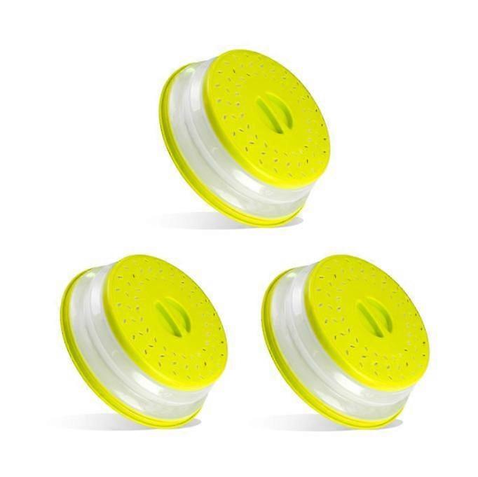 3-in-1-Mikrowellenabdeckung (Grün)
