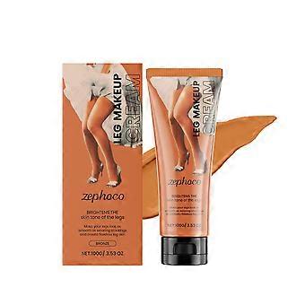 Zephoco Leg Concealer Foundation Cream In Bronze Color Is Water-Resistant, Sweat-Proof, Long-Lasting, Light And Non-Sticky, And Can Enhance Skin Tone