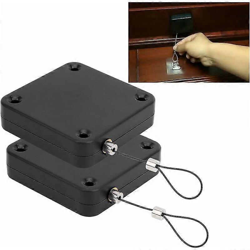 Dww-2 Pieces Door Closer, Automatic Sensor Door Closer without Punch with Strong Pulling Force, Automatic Closing