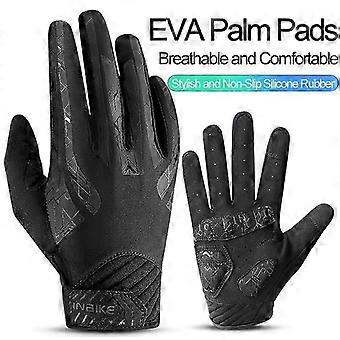 Gloves INBIKE Full Finger MTB Gloves Touch Screen Cycling Gloves Anti-slip Bicycle Gloves compatible with Men Women Sport Motorcycle MTB IM19806