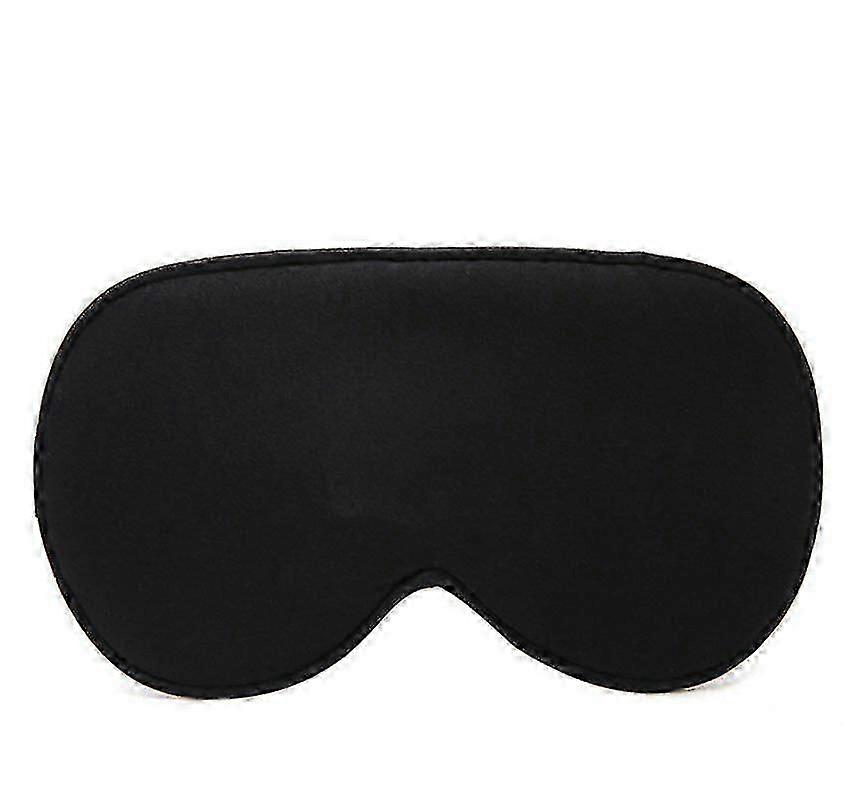 Maschera per dormire in seta - Nero