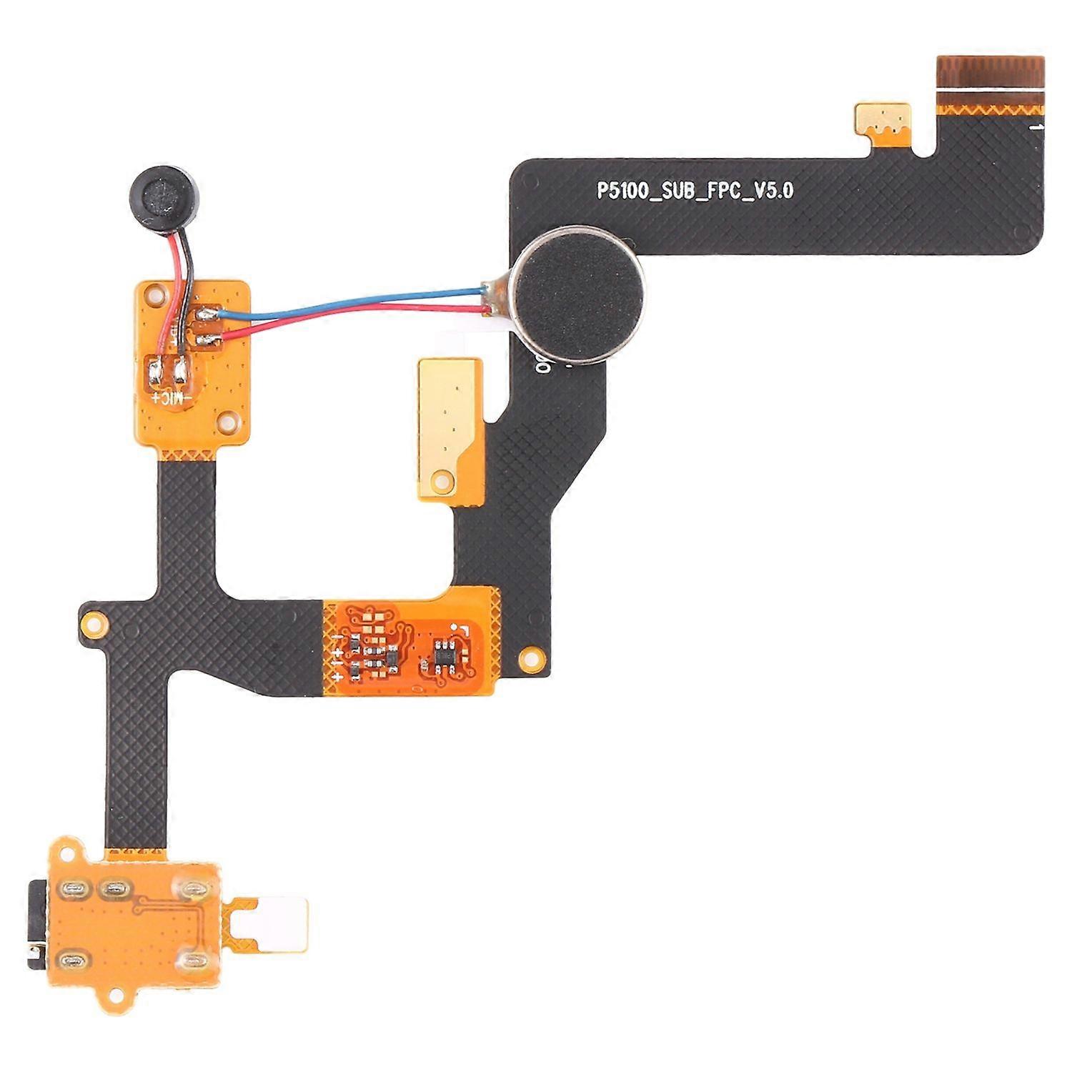 Earphone Jack Vibrating Moto Microphone Micro Flex Cable For Lenovo YOGA Tab 3