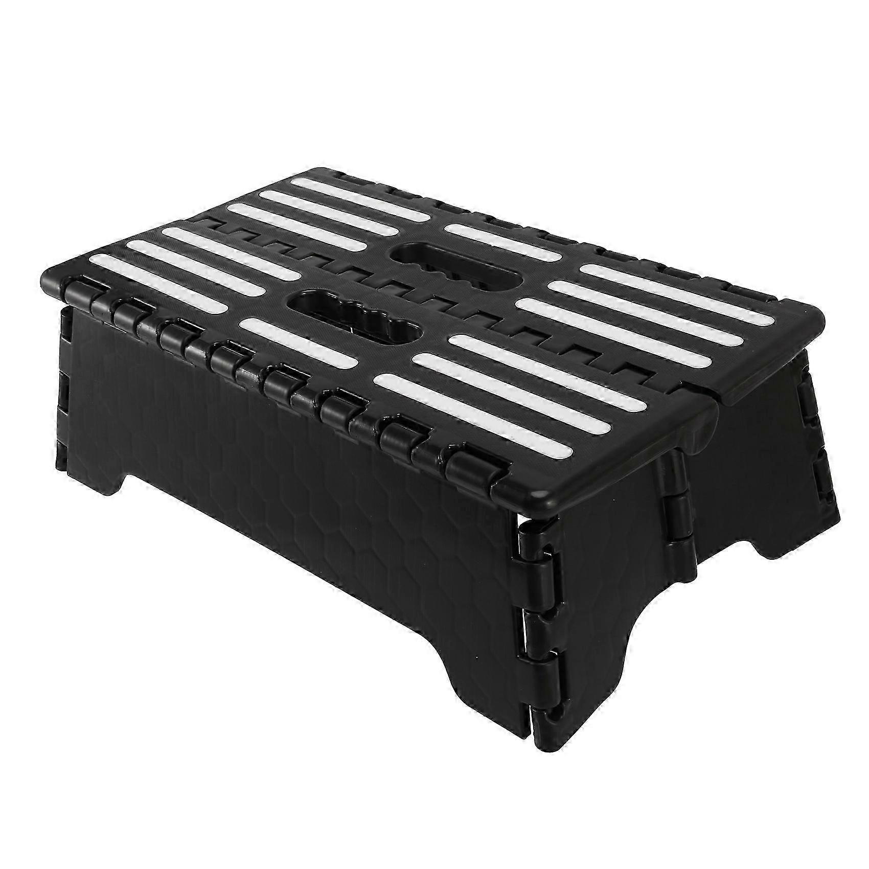 Non-Slip Small Compact Folding Flat Step Stool Heavy Duty Portable