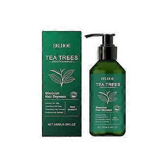 Limited time!!Eelhoe Tea Tree Shampoo - Gently Cleanses, Strengthens Hair, Smooths And Repairs Dry, Frizzy Hair, Controls Oil